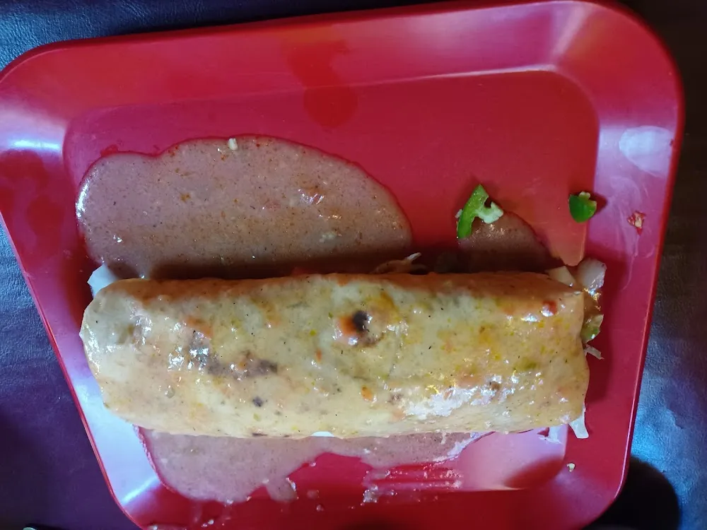 Smothered Beef Burrito